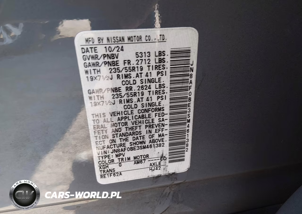 2025 Nissan Ariya Engage VIN:JN8AF0BE3SM461382 - 9