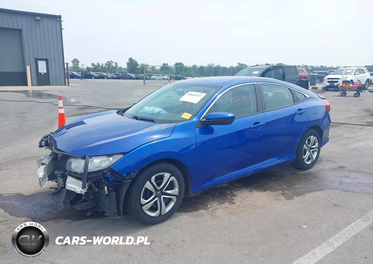 2017 Honda Civic Lx VIN:19XFC2F56HE037024 - 2