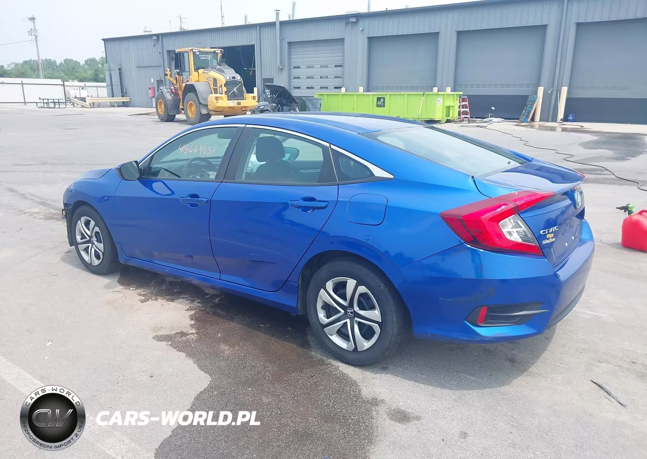 2017 Honda Civic Lx VIN:19XFC2F56HE037024 - 3