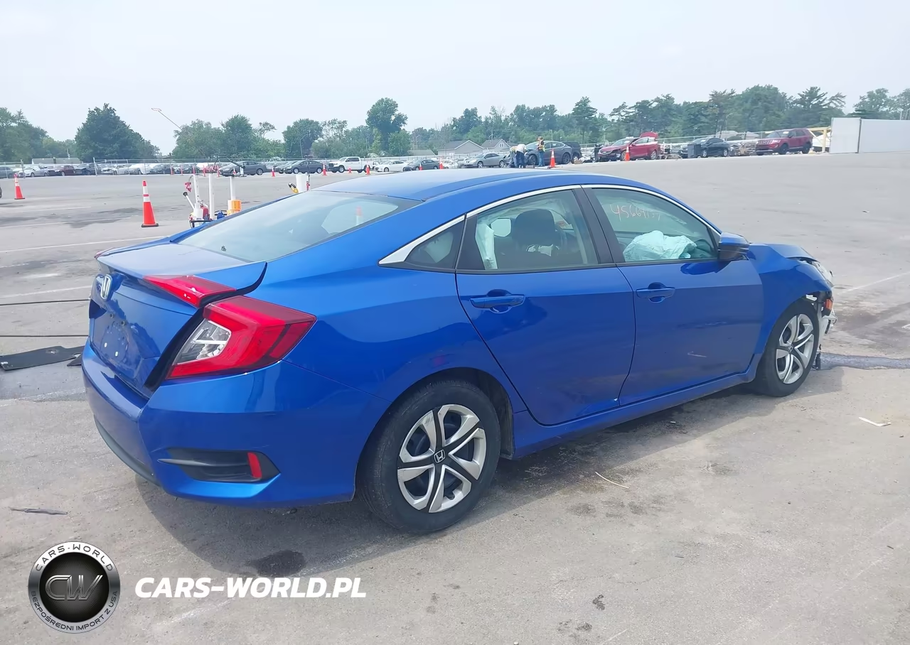 2017 Honda Civic Lx VIN:19XFC2F56HE037024 - 4