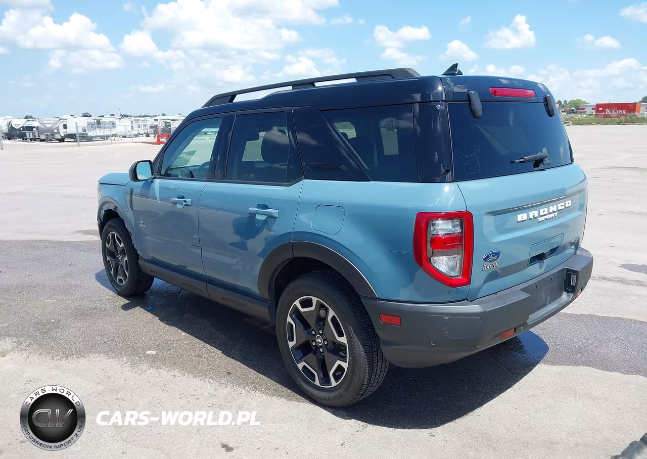 2021 Ford Bronco Sport Outer Banks VIN:3FMCR9C68MRA42991 - 3