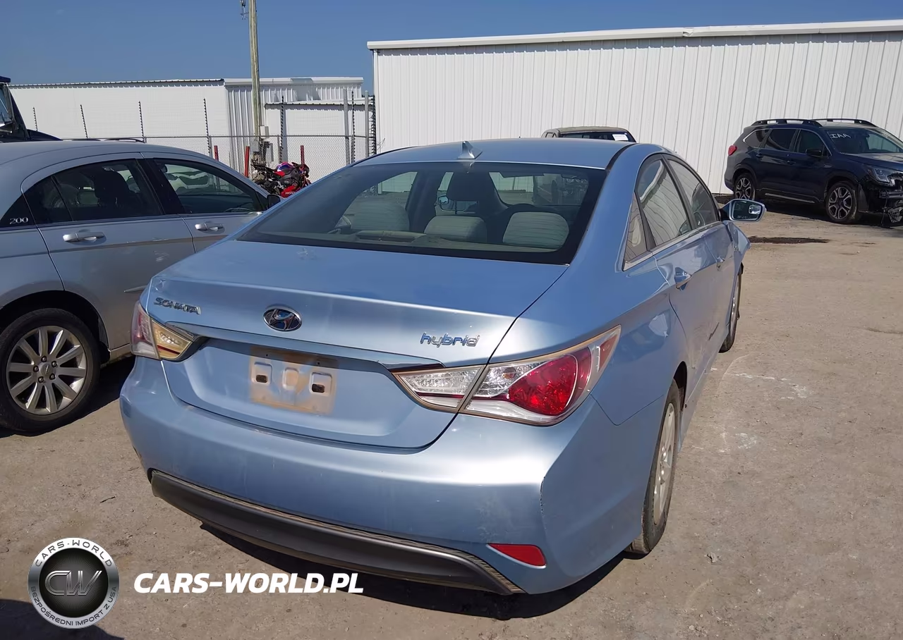 2011 Hyundai Sonata Hybrid VIN:KMHEC4A4XBA005480 - 4