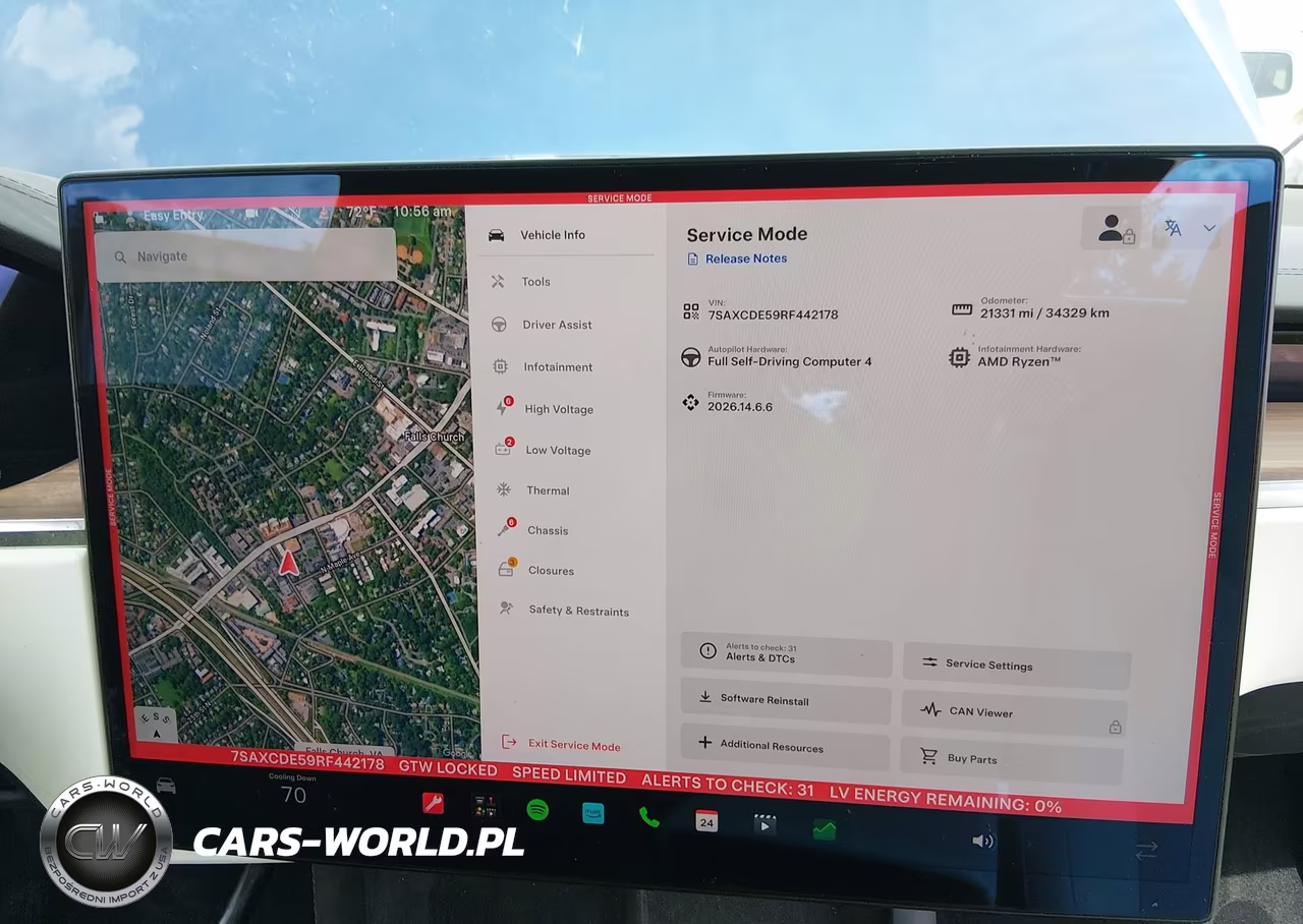 2024 Tesla Model X Long Range VIN:7SAXCDE59RF442178 - 19