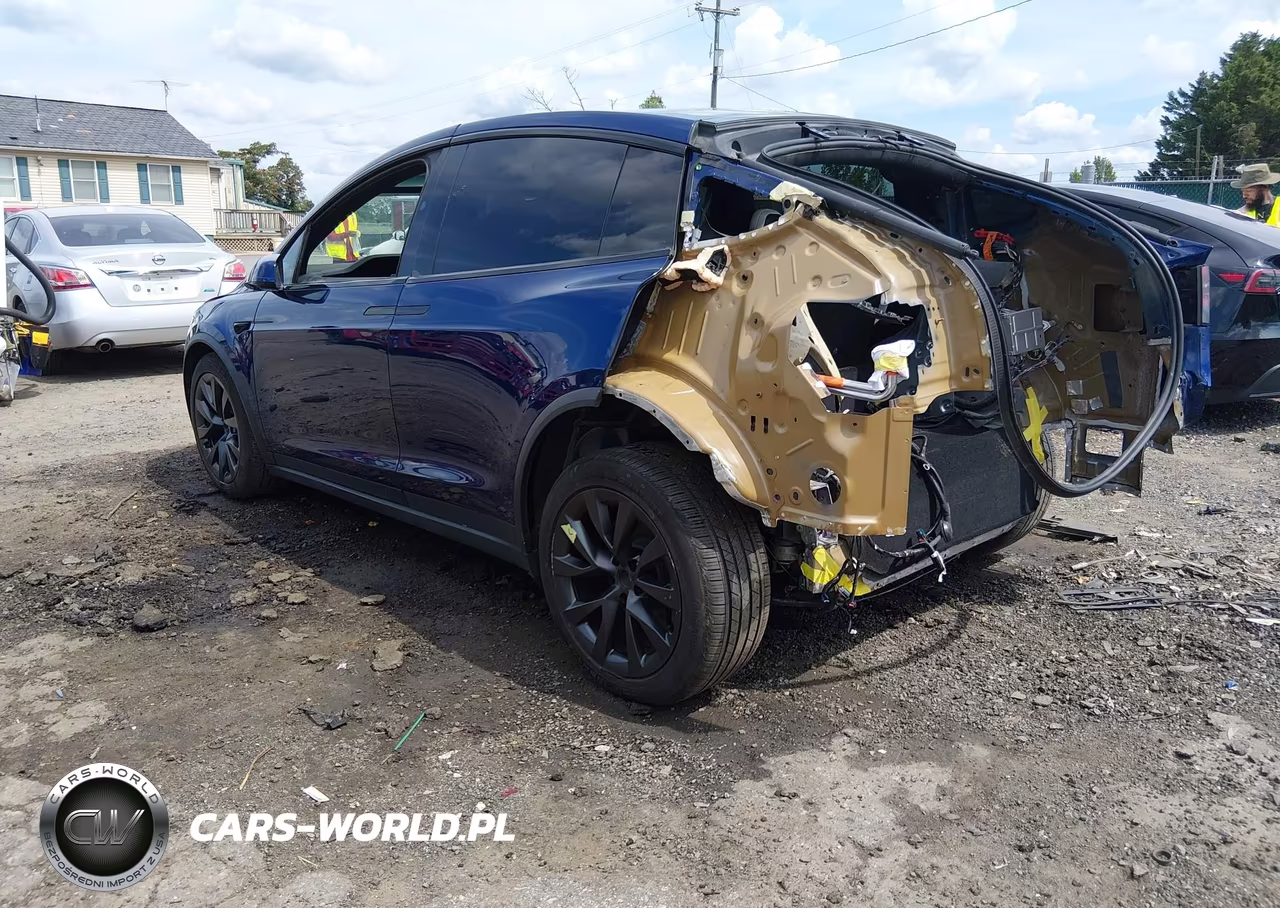 2024 Tesla Model X Long Range VIN:7SAXCDE59RF442178 - 3