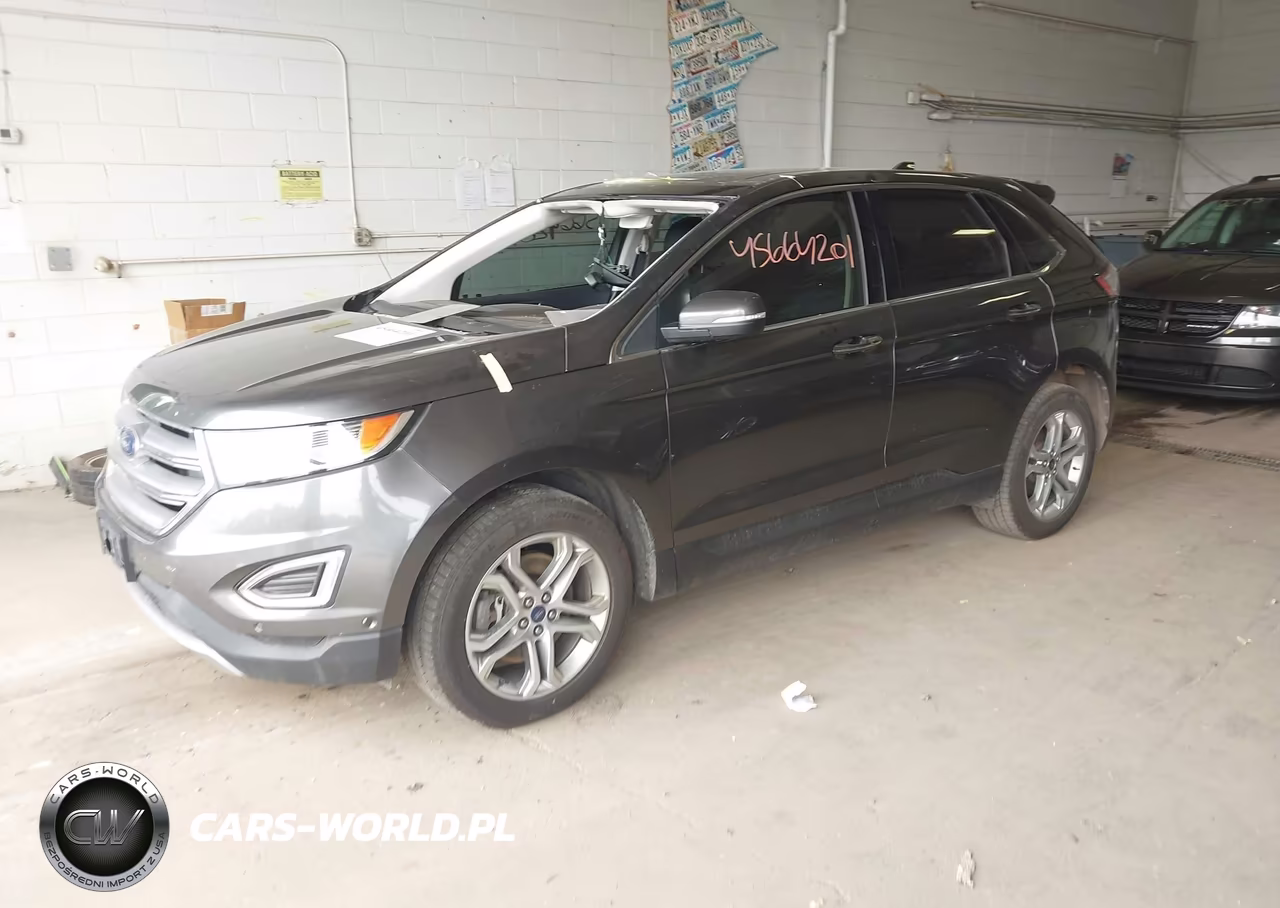 2018 Ford Edge Titanium VIN:2FMPK4K83JBB59173 - 2