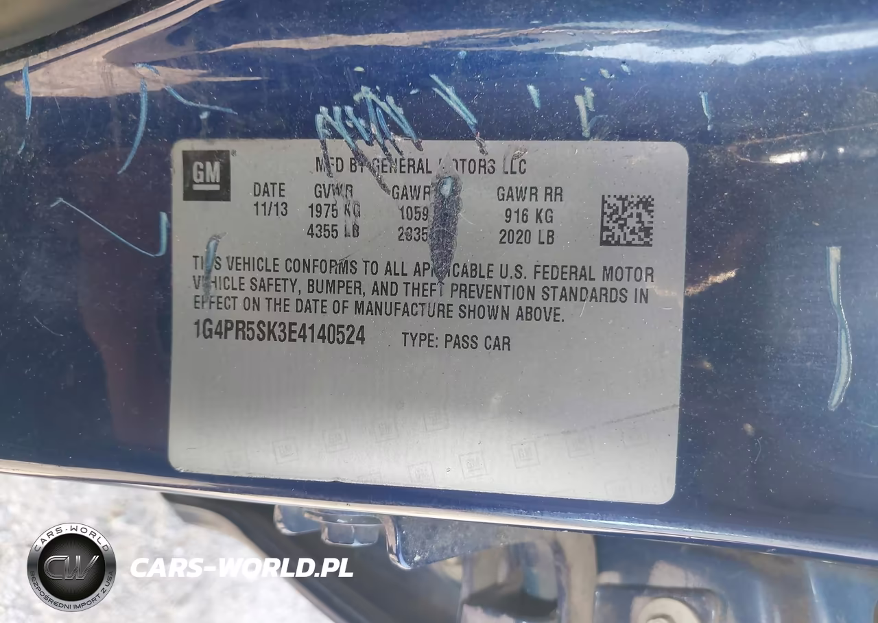 2014 Buick Verano Convenience Group VIN:1G4PR5SK3E4140524 - 9