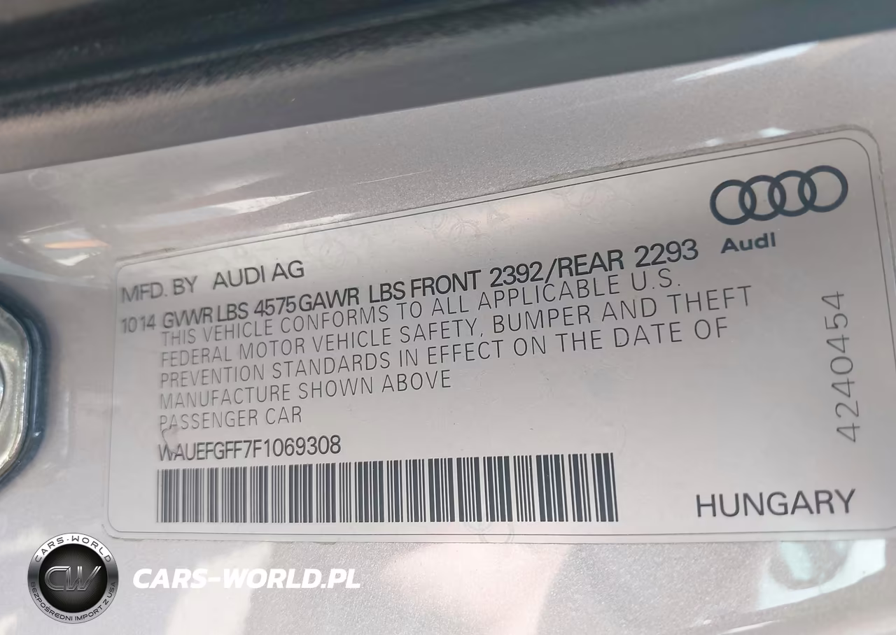 2015 Audi A3 2.0T Premium VIN:WAUEFGFF7F1069308 - 9