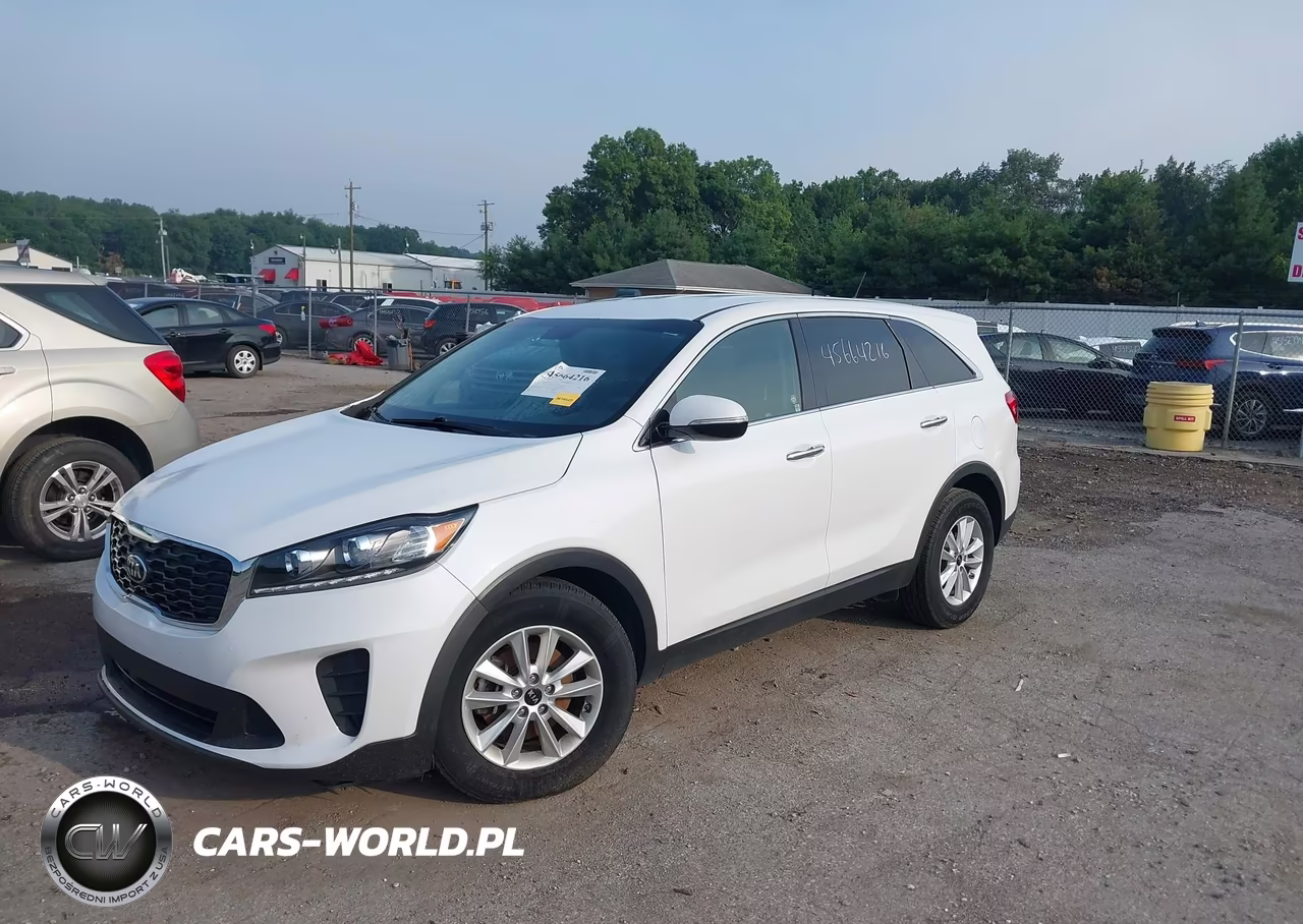 2019 Kia Sorento 3.3L Lx VIN:5XYPG4A58KG446731 - 2