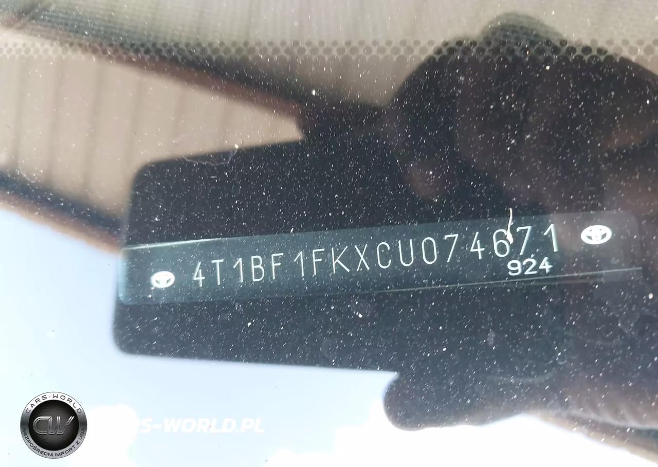 2012 Toyota Camry Se VIN:4T1BF1FKXCU074671 - 9