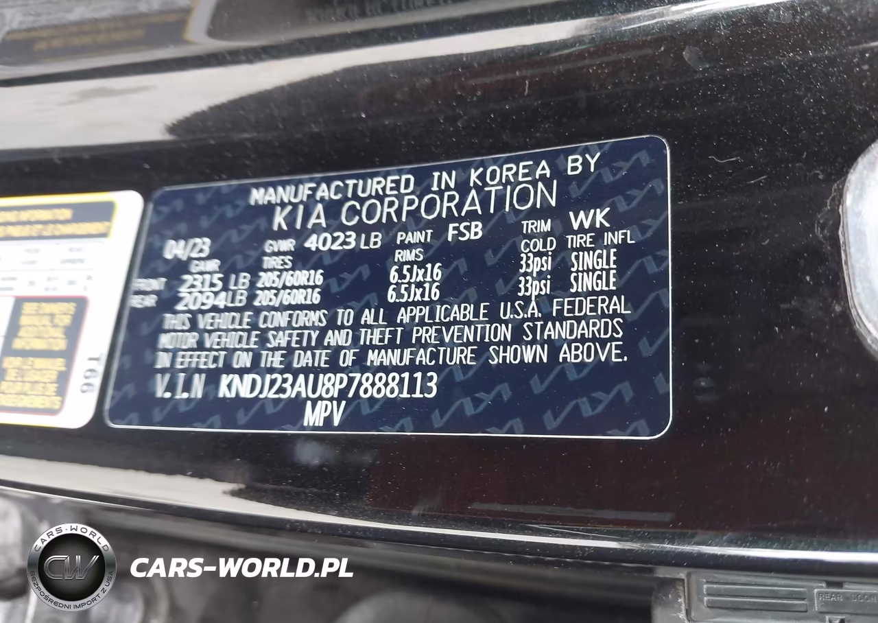 2023 Kia Soul Lx VIN:KNDJ23AU8P7888113 - 9