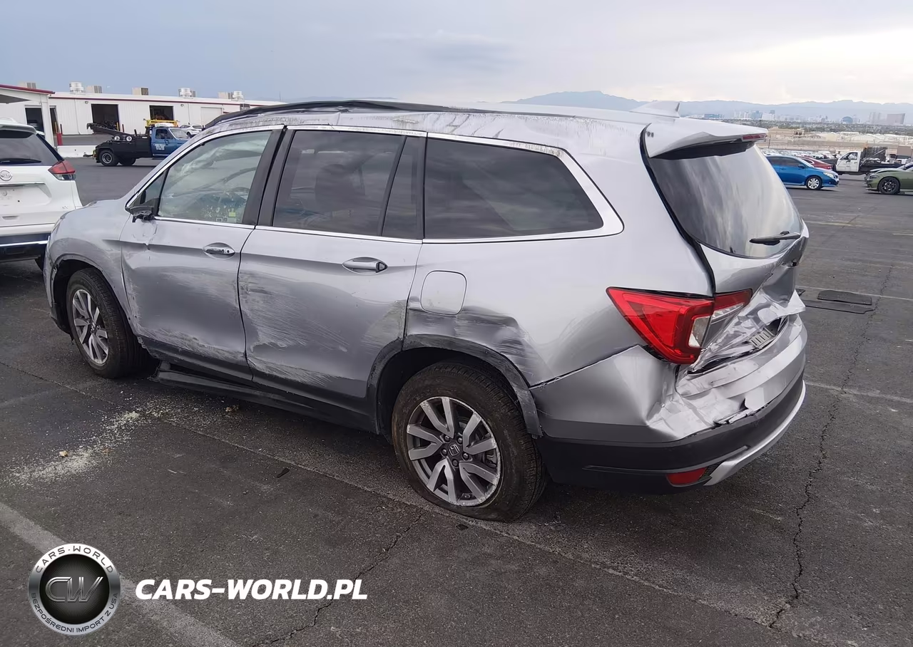 2021 Honda Pilot 2Wd Ex VIN:5FNYF5H33MB019288 - 3