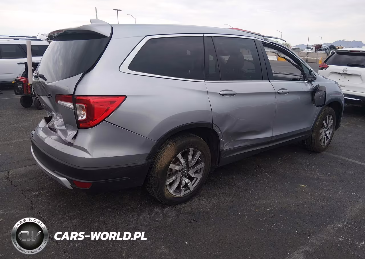 2021 Honda Pilot 2Wd Ex VIN:5FNYF5H33MB019288 - 4