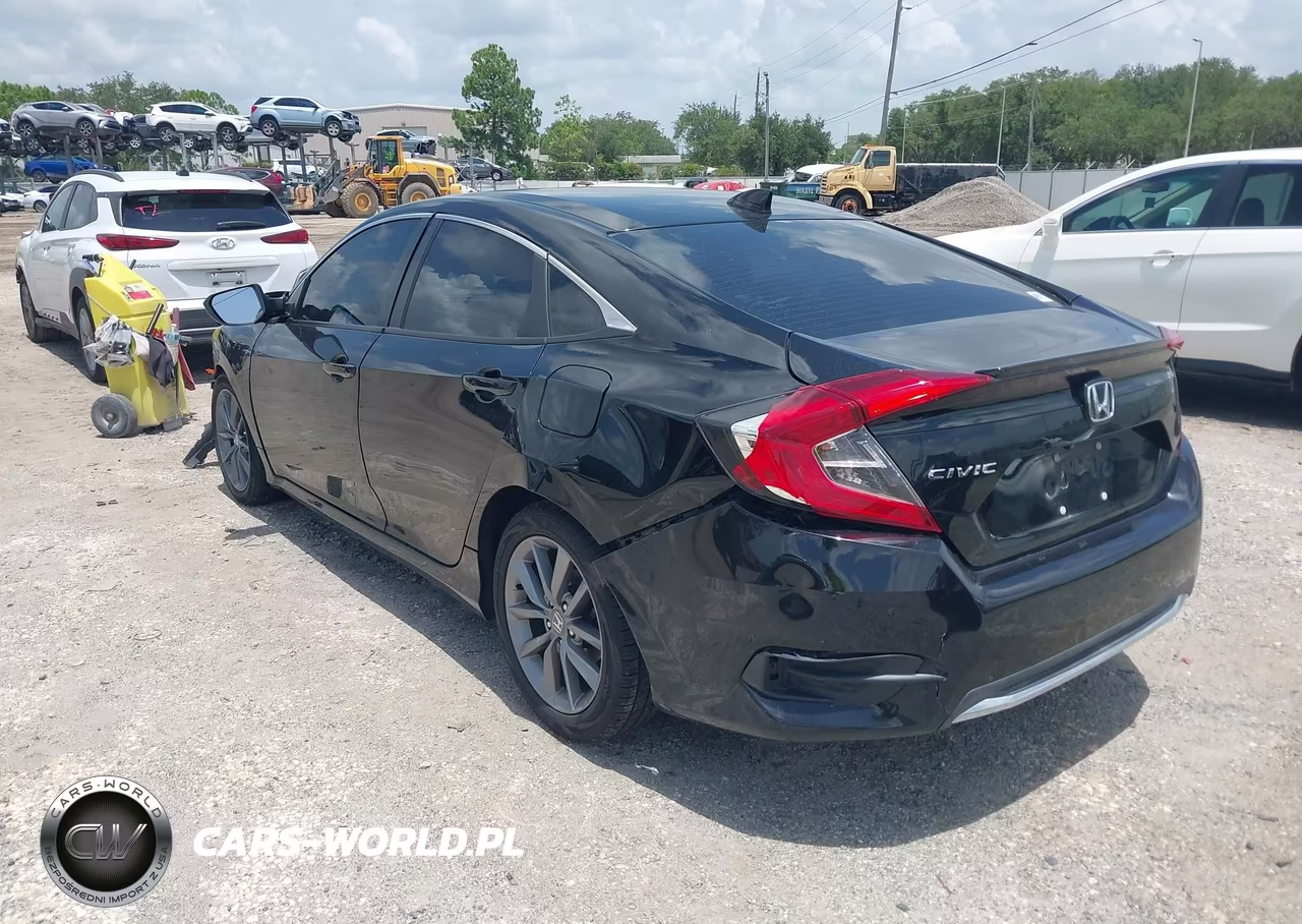 2020 Honda Civic Ex VIN:19XFC1F34LE018117 - 3