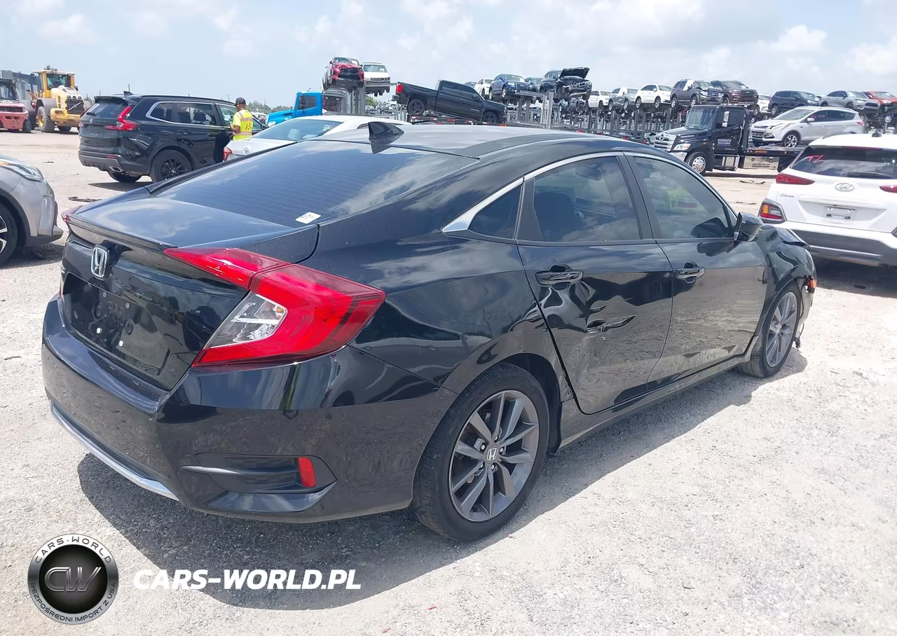 2020 Honda Civic Ex VIN:19XFC1F34LE018117 - 4