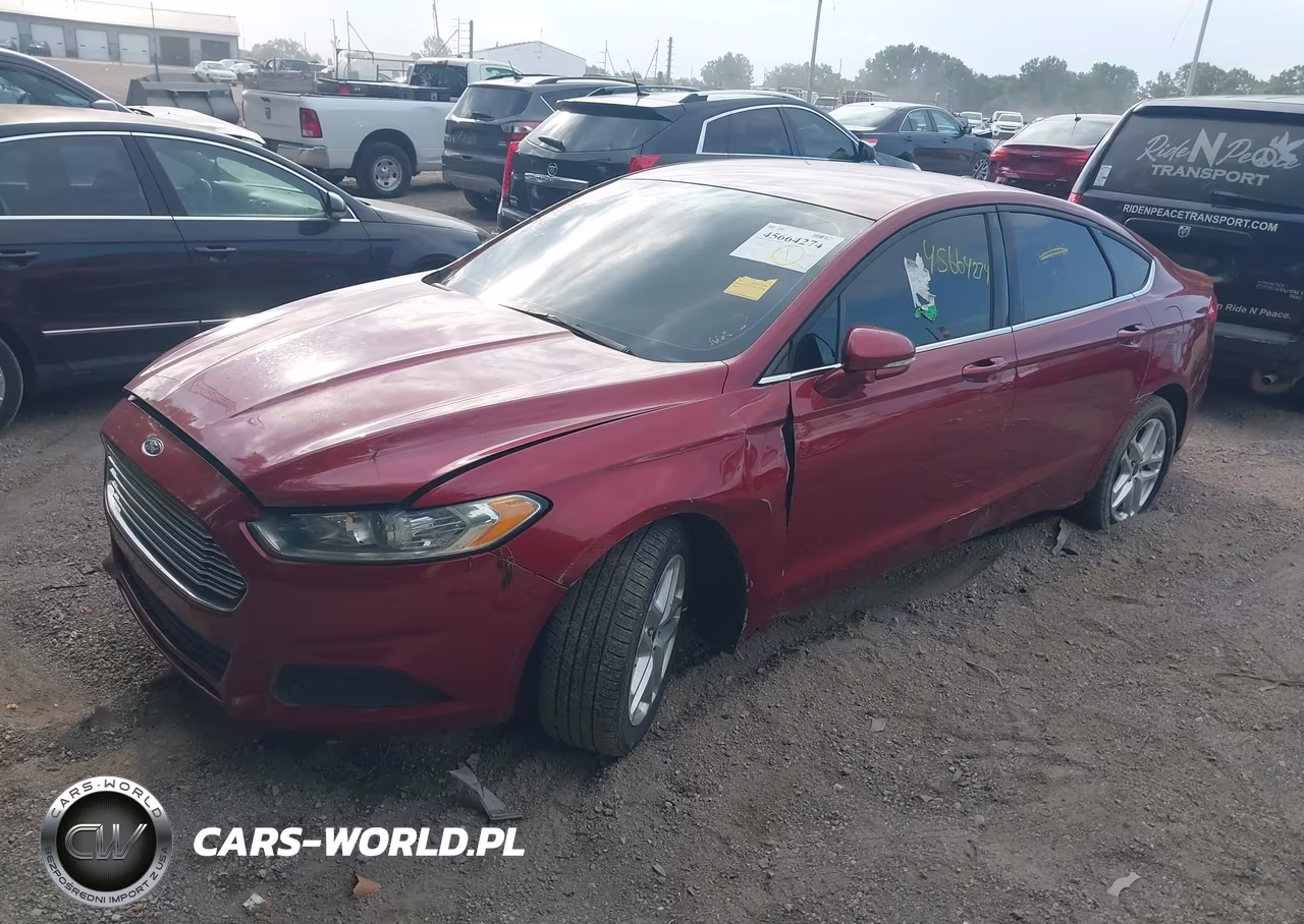 2016 Ford Fusion Se VIN:1FA6P0H79G5122026 - 2