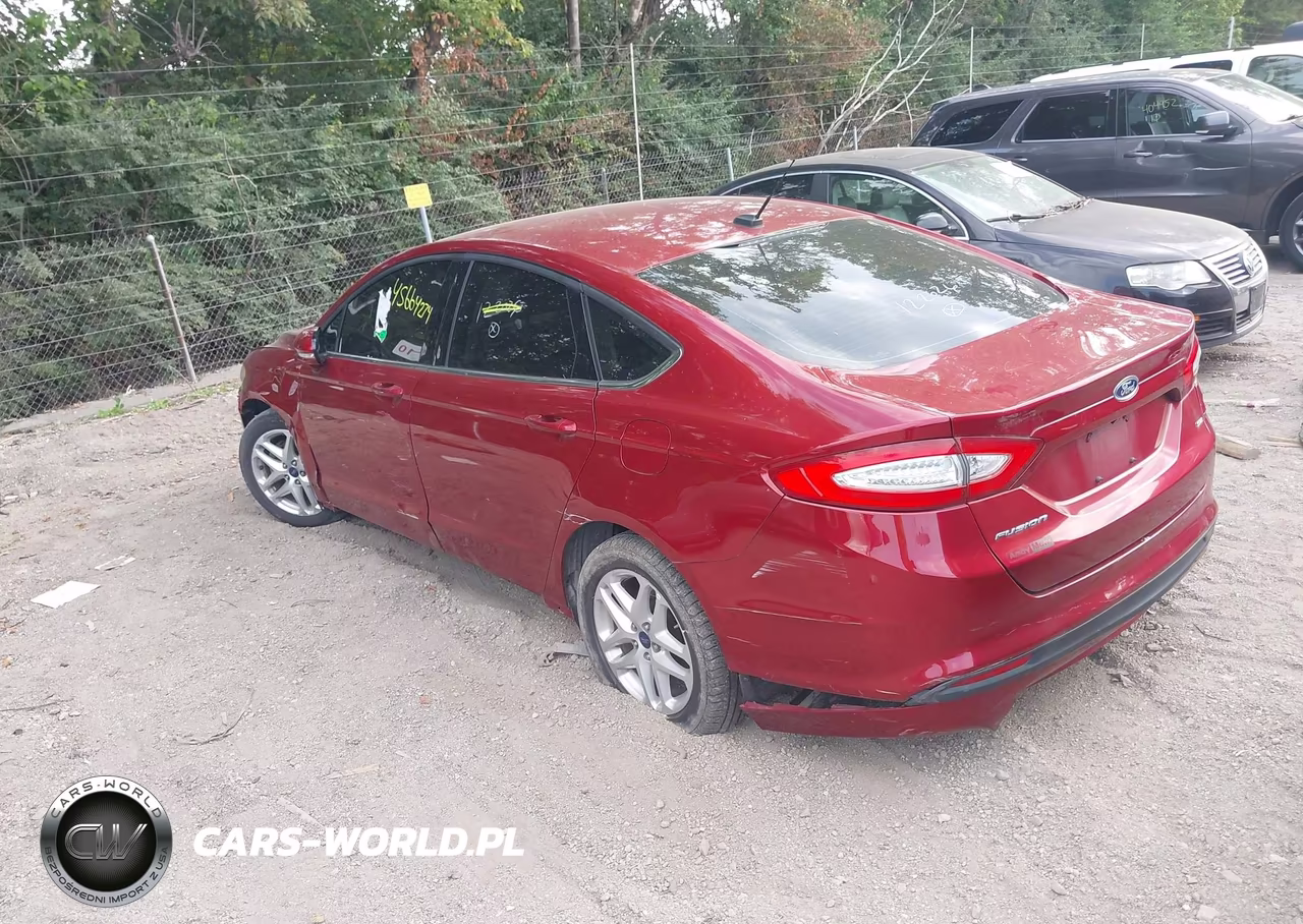 2016 Ford Fusion Se VIN:1FA6P0H79G5122026 - 3