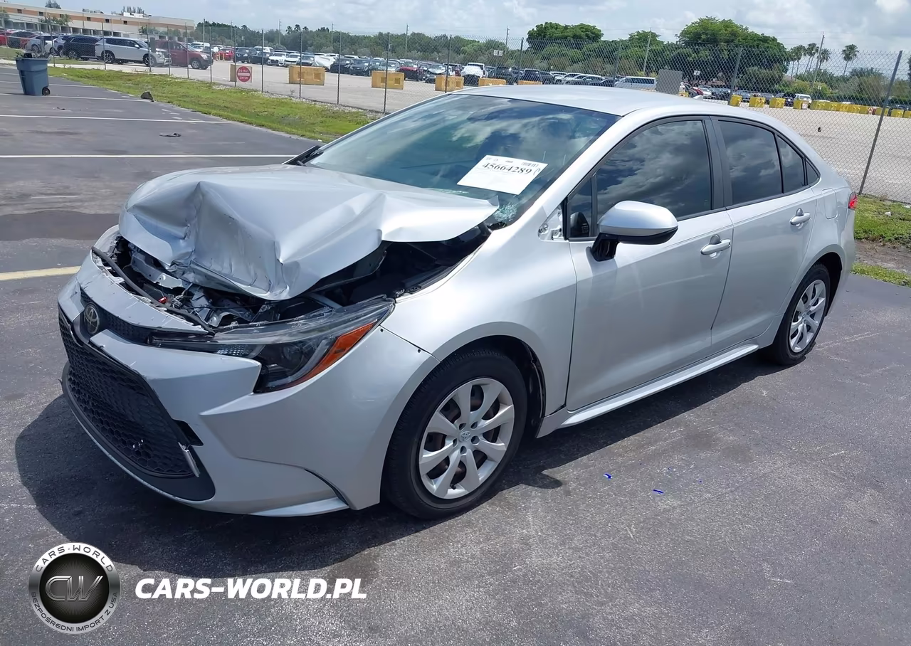2021 Toyota Corolla Le VIN:JTDEPMAE4MJ146047 - 2