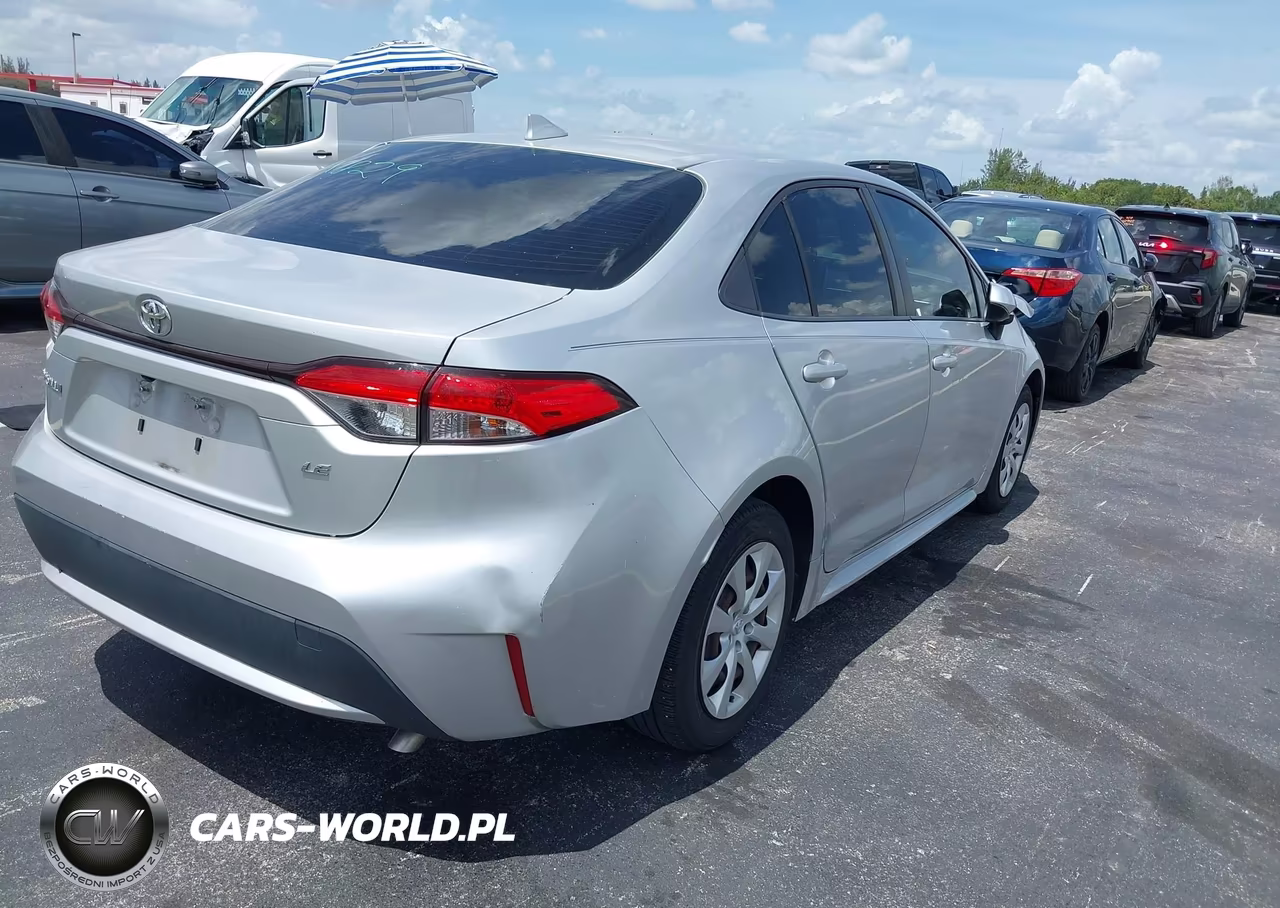 2021 Toyota Corolla Le VIN:JTDEPMAE4MJ146047 - 4