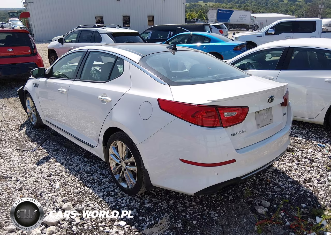 2014 Kia Optima Sxl Turbo VIN:5XXGR4A6XEG348232 - 3