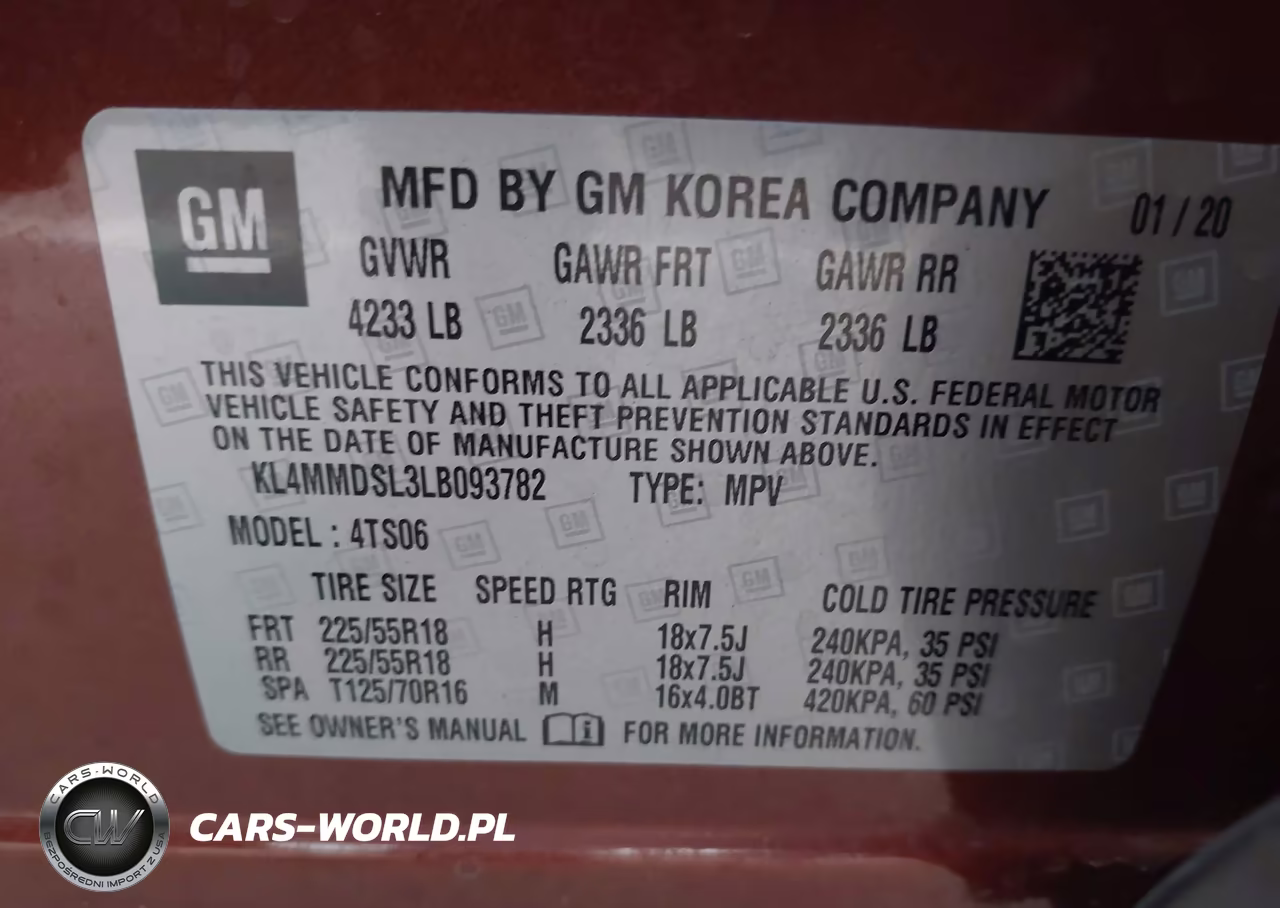 2020 Buick Encore Gx Fwd Select VIN:KL4MMDSL3LB093782 - 9