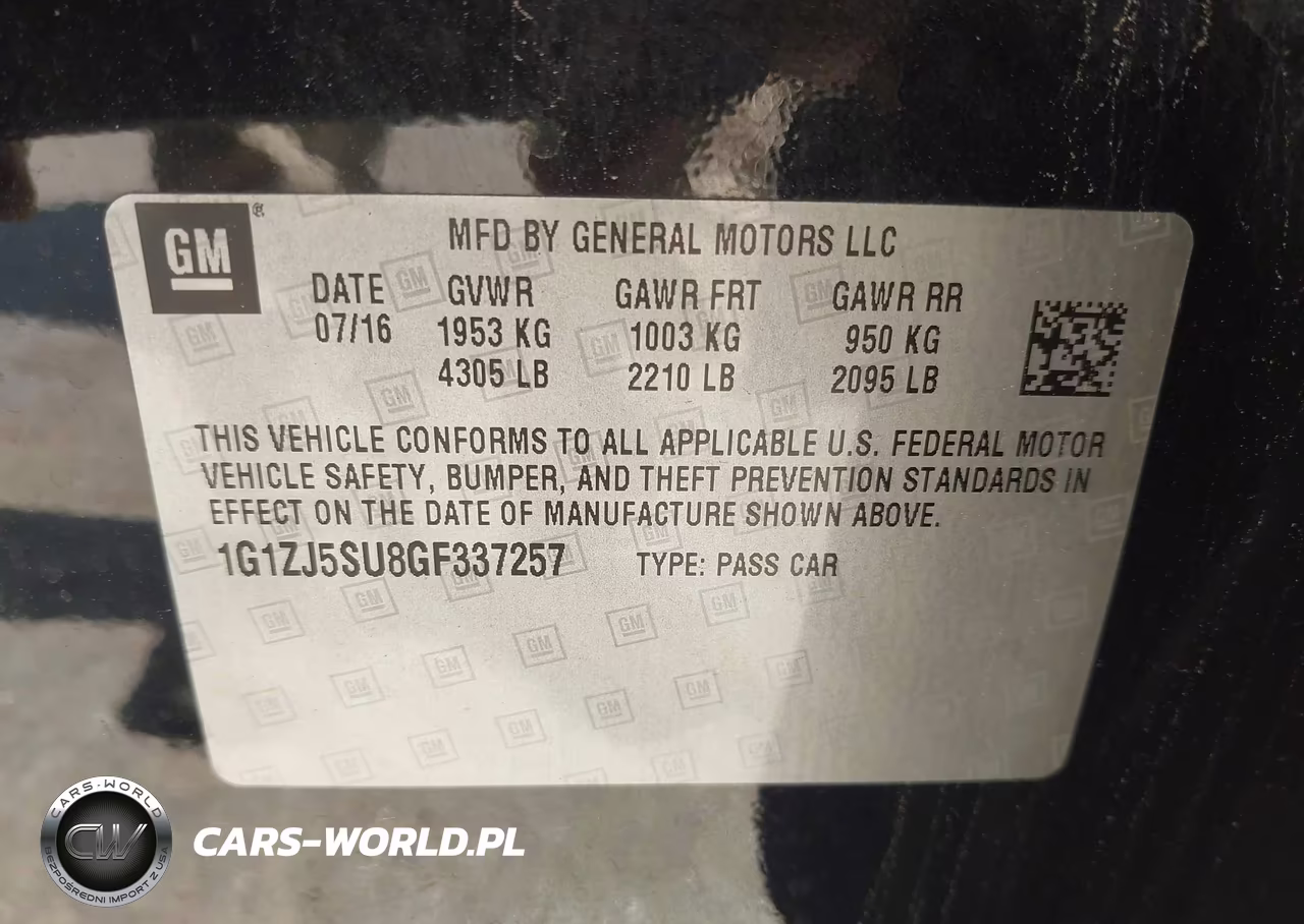2016 Chevrolet Malibu Hybrid VIN:1G1ZJ5SU8GF337257 - 9