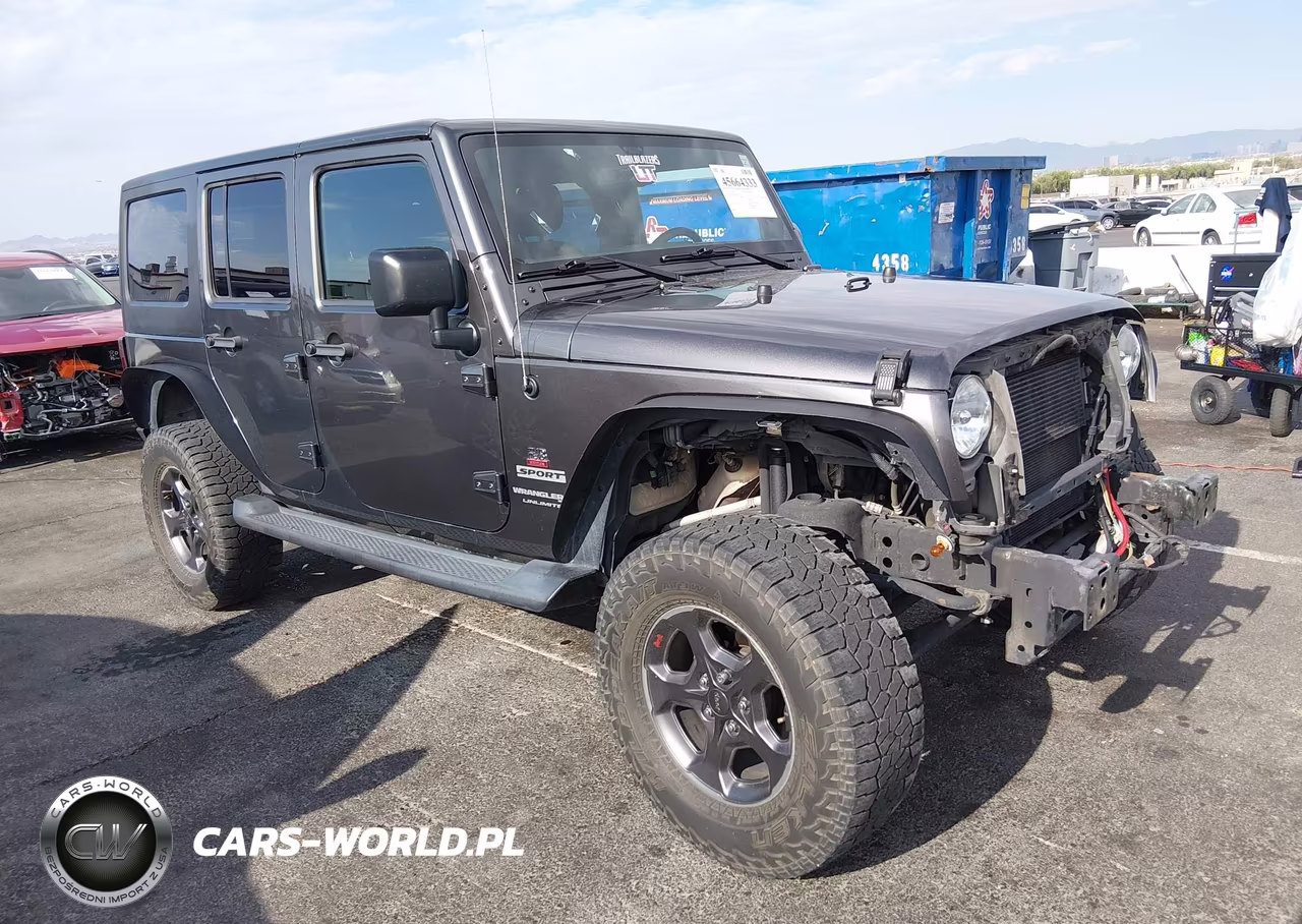 2018 Jeep Wrangler Jk Unlimited Sport S 4X4