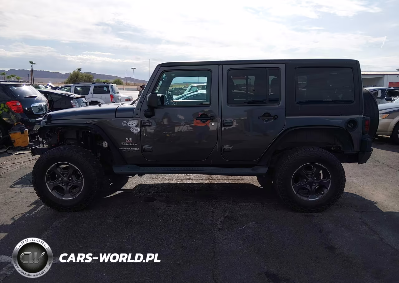 2018 Jeep Wrangler Jk Unlimited Sport S 4X4 VIN:1C4BJWDGXJL818609 - 15