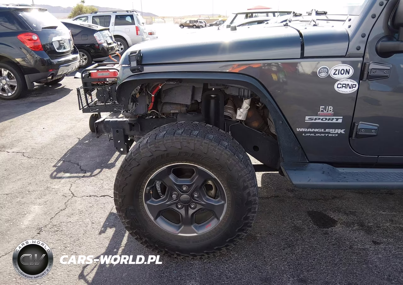 2018 Jeep Wrangler Jk Unlimited Sport S 4X4 VIN:1C4BJWDGXJL818609 - 18