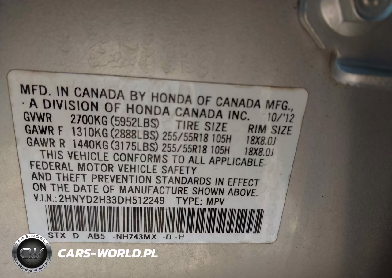 2013 Acura Mdx Technology Package VIN:2HNYD2H33DH512249 - 9