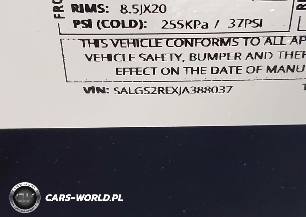 2018 Land Rover Range Rover 5.0L V8 Supercharged VIN:SALGS2REXJA388037 - 9