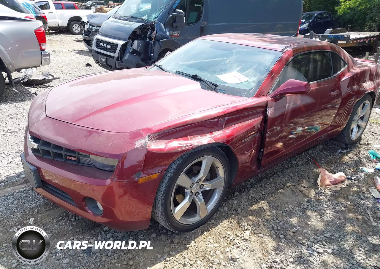 2011 Chevrolet Camaro 2Lt VIN:2G1FC1ED3B9163892 - 2