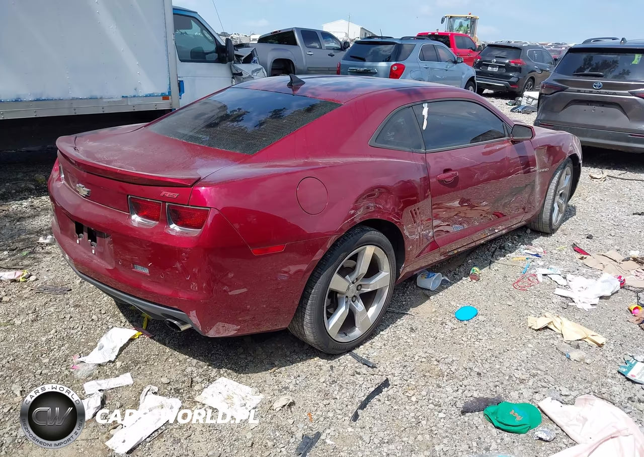 2011 Chevrolet Camaro 2Lt VIN:2G1FC1ED3B9163892 - 4