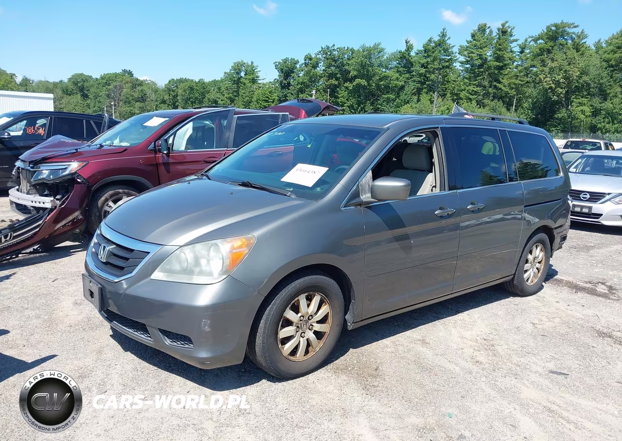 2008 Honda Odyssey Ex VIN:5FNRL384X8B047055 - 2