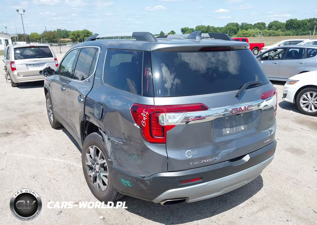 2021 GMC Acadia Awd Sle VIN:1GKKNRLS4MZ229766 - 3