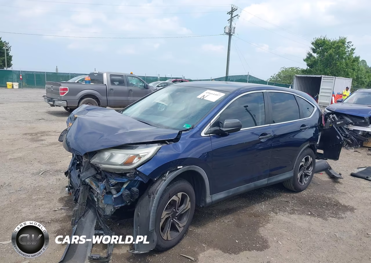 2015 Honda Cr-V Lx VIN:2HKRM4H33FH693501 - 2