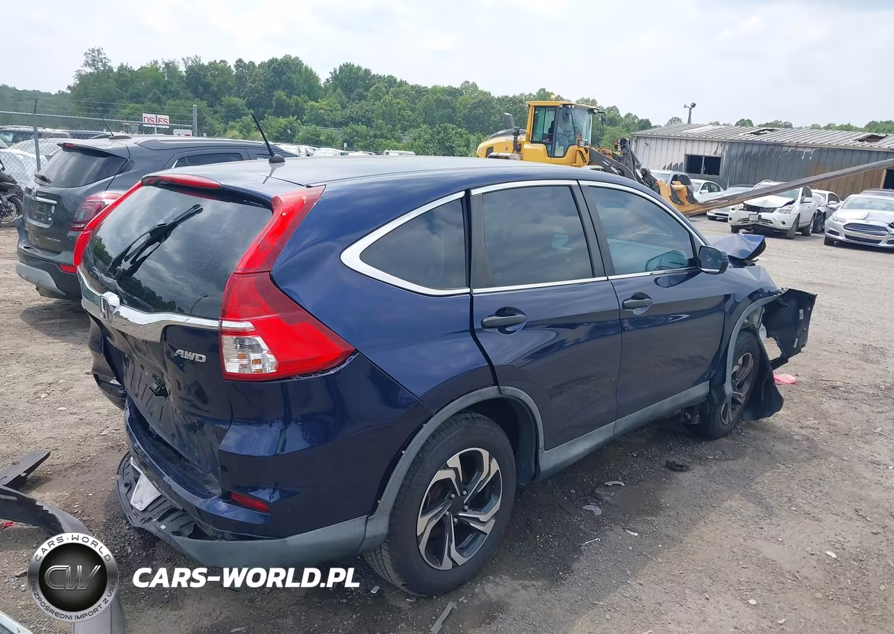 2015 Honda Cr-V Lx VIN:2HKRM4H33FH693501 - 4