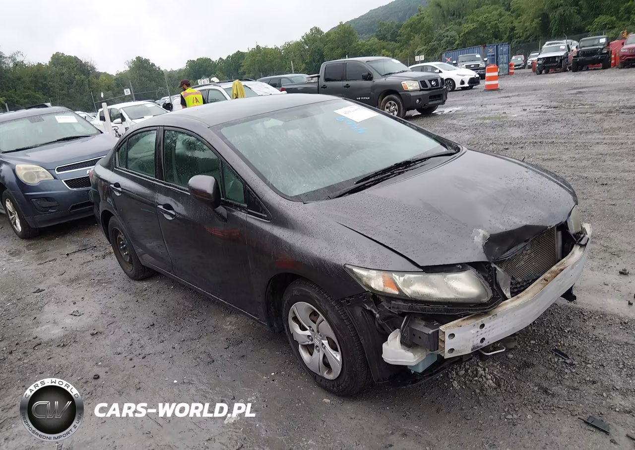 2014 Honda Civic Lx VIN:19XFB2F57EE218020 - 1