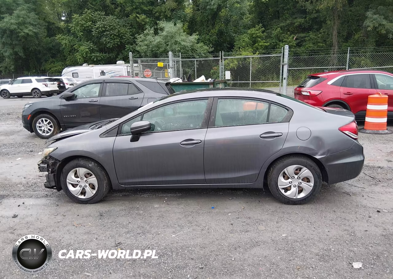 2014 Honda Civic Lx VIN:19XFB2F57EE218020 - 14
