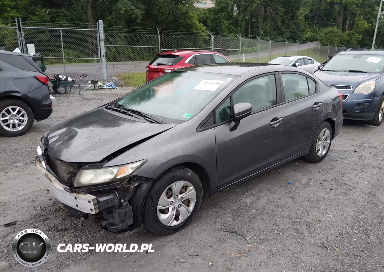 2014 Honda Civic Lx VIN:19XFB2F57EE218020 - 2