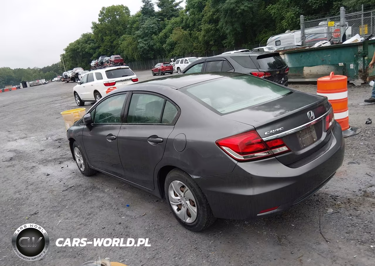 2014 Honda Civic Lx VIN:19XFB2F57EE218020 - 3