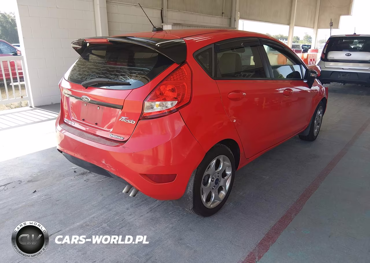 2013 Ford Fiesta Titanium VIN:3FADP4FJ3DM100073 - 4