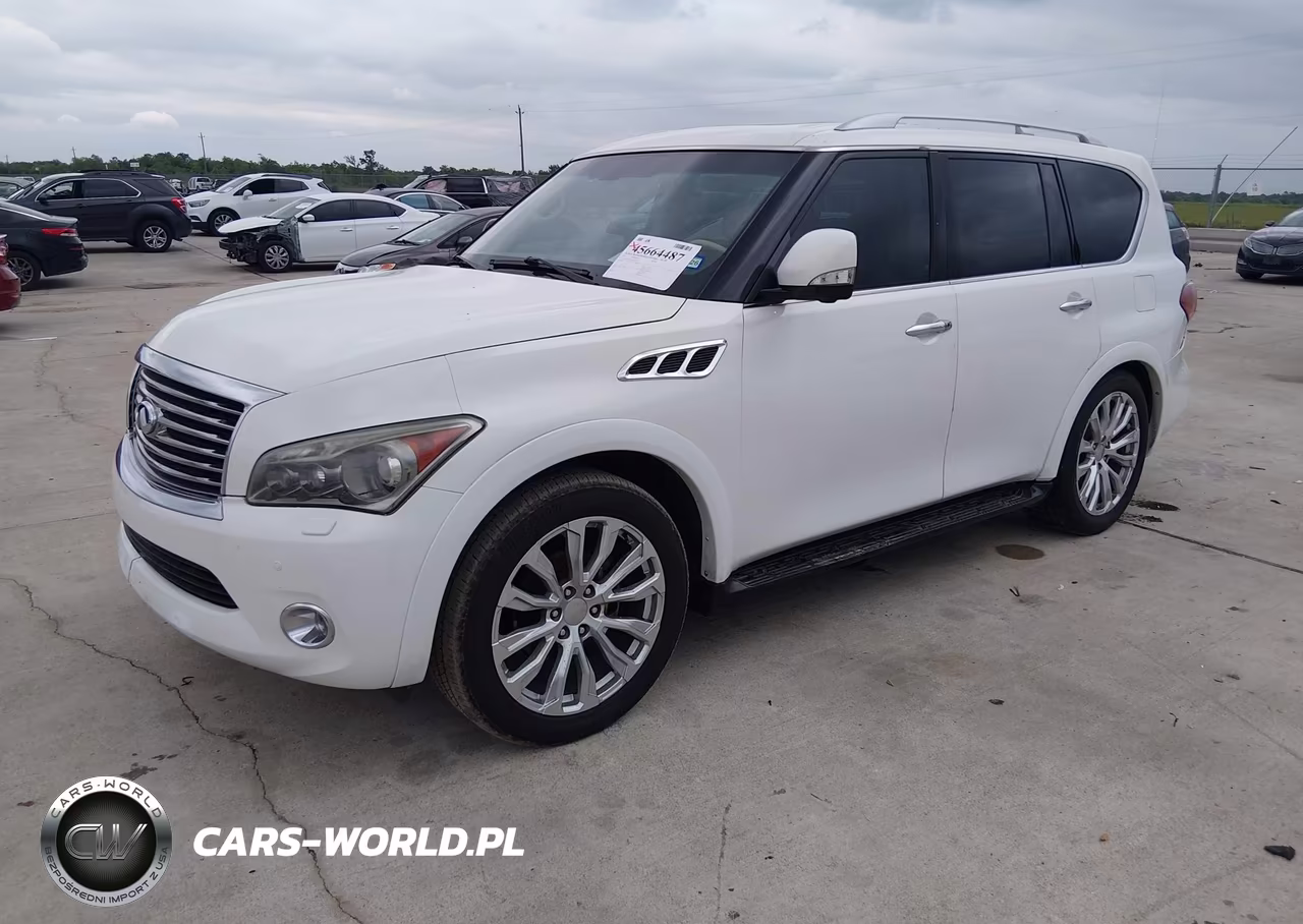 2012 Infiniti Qx56 VIN:JN8AZ2NF3C9516604 - 2