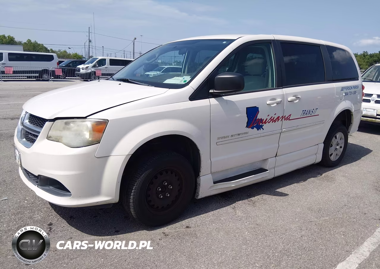 2012 Dodge Grand Caravan Se-Avp VIN:2C4RDGBG1CR180730 - 2