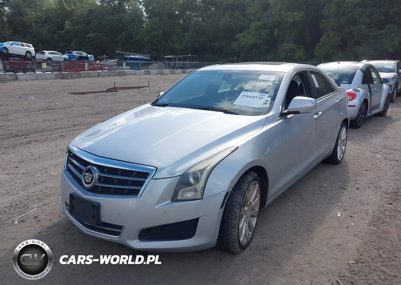 2014 Cadillac Ats Luxury VIN:1G6AH5RXXE0155854 - 2
