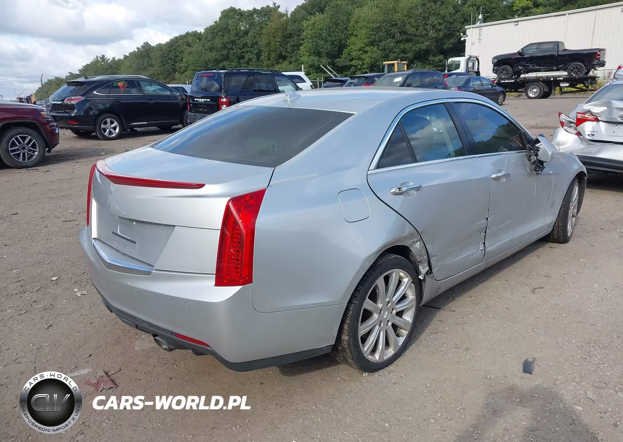 2014 Cadillac Ats Luxury VIN:1G6AH5RXXE0155854 - 4