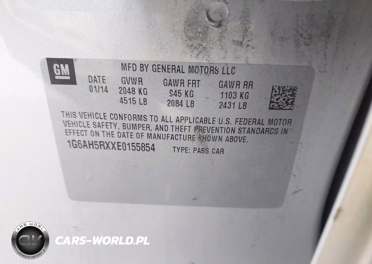 2014 Cadillac Ats Luxury VIN:1G6AH5RXXE0155854 - 9