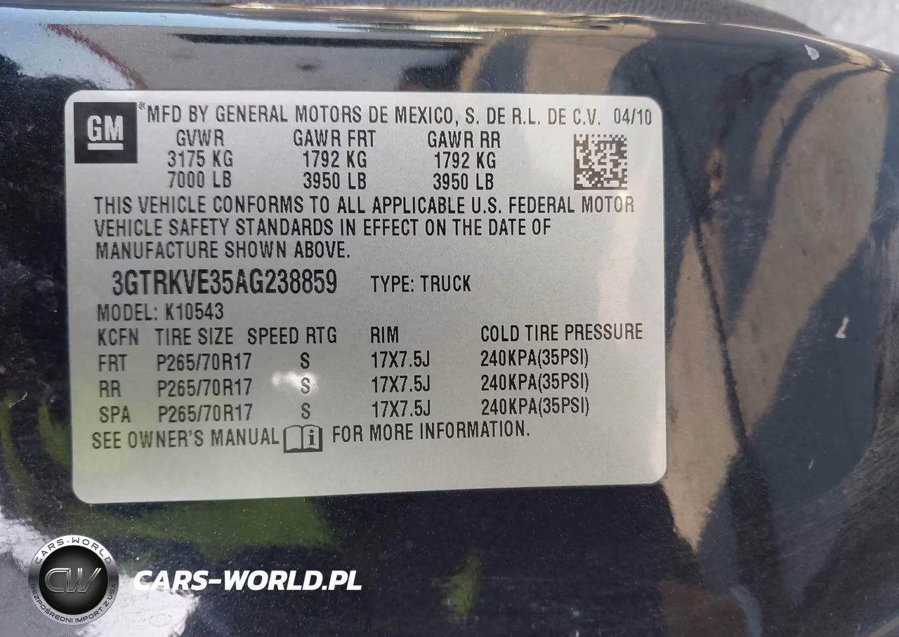 2010 GMC Sierra 1500 Sle VIN:3GTRKVE35AG238859 - 9
