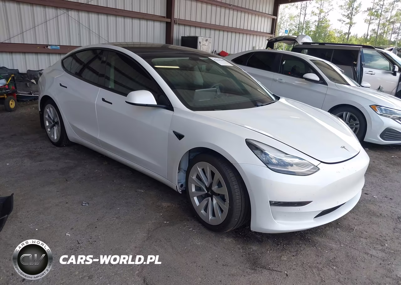 2021 Tesla Model 3 Standard Range Plus Rear-Wheel Drive VIN:5YJ3E1EA8MF856708 - 1