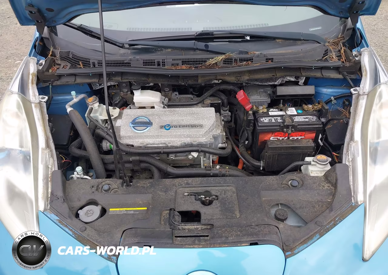 2011 Nissan Leaf Sl VIN:JN1AZ0CP0BT009336 - 10
