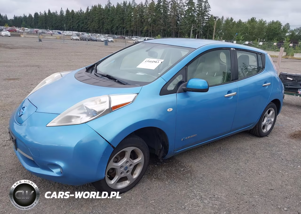2011 Nissan Leaf Sl VIN:JN1AZ0CP0BT009336 - 2